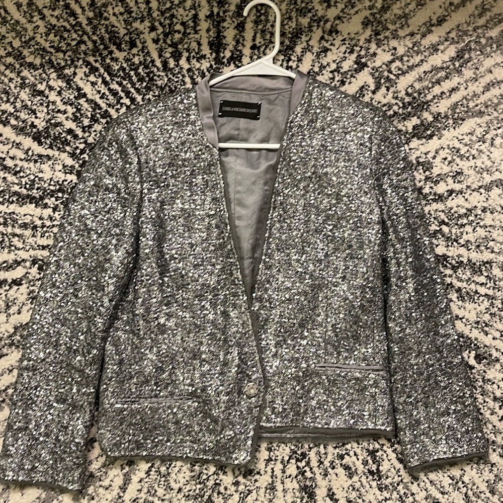 Luxury zadig & Voltaire Deluxe sequins blazer